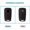 Car Remote Key Emblem Sticker Aluminum Keys Decoration Decal For KIA K9 Sportage Niro K5 Carnival EV6 EV9 EV3 K8 Stinger Forte