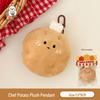 Tengyi Cute Fruit Plush Doll Keychain Ornament for Girls