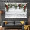 1Pcs Festive Christmas Backdrop Banner Decoration Background Winter Backdrop Decorations For Photo Studio Photo Booth Christ