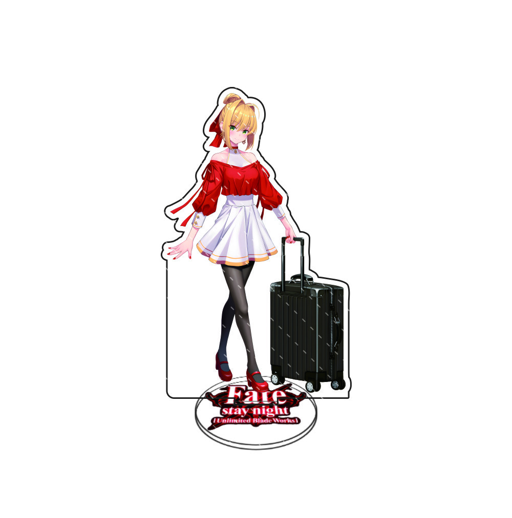 Anime Fate 15cm Acrylic Stand Model Cosplay Characters Desktop model stand Ornament Goods Collection Gifts