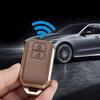 WiiLemz Key Case for Suzuki and Synthetic Leather with TPU Key Cover Spacia, Solio, Hustler, Jimny, Ring, 2-Button