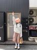 Women's American Retro Striped Oversized Hoodie - Spring/Autumn 2025 Zip-Up Cardigan