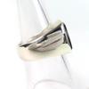 Excellent TOM WOOD Ring Cushion Black Onyx Ring Silver 925 Mens 54 Used