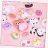 3D Cartoon Animal Butt Peach Sticker Self-Adhesive DIY Decal for Phone Case Scrapbook Stress Relief Art Craft Supply for Kids