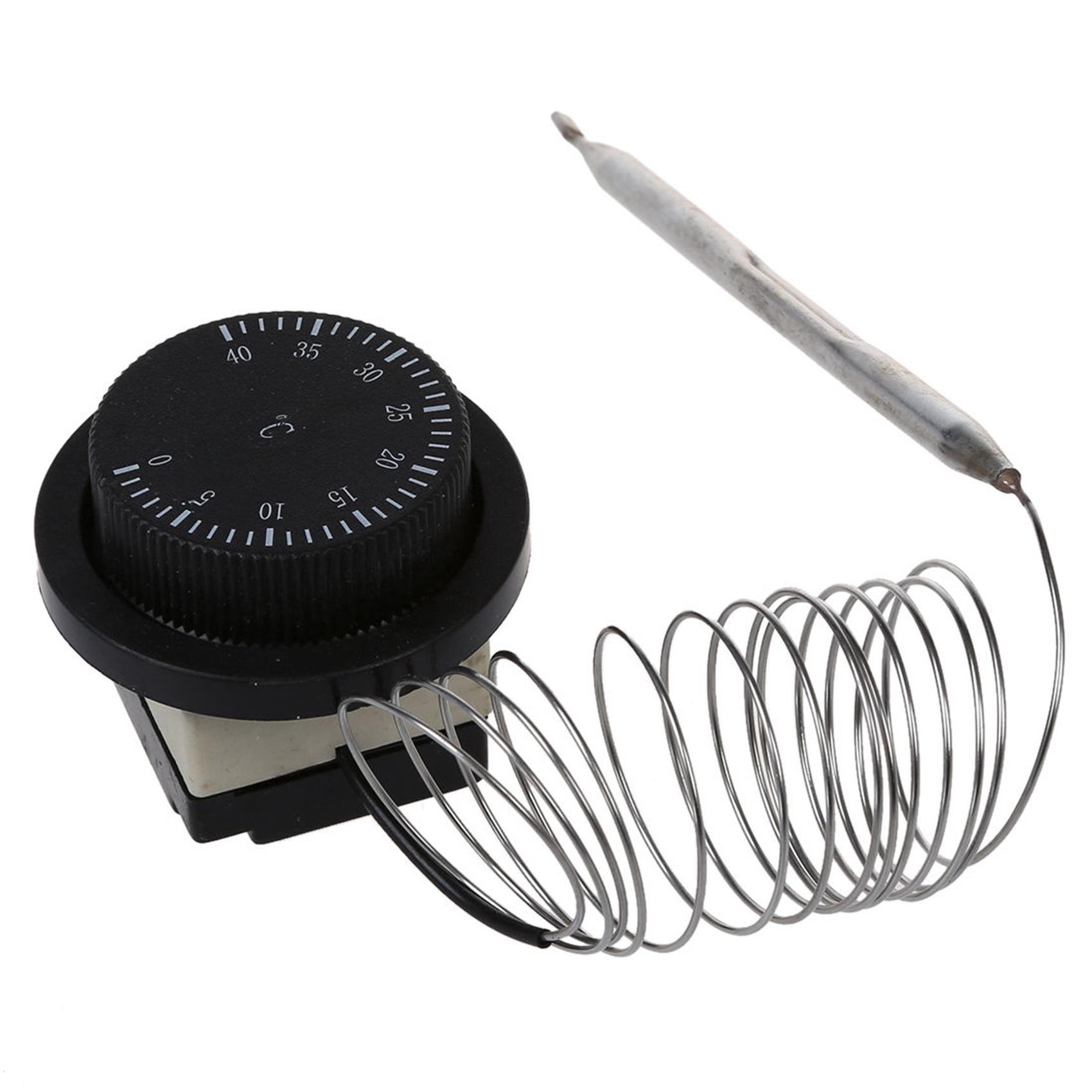ABUL-2X 1NC 1NO AC 250V/380V 16A 0-40C Temperature Control Switch Capillary Thermostat