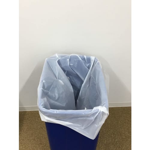Ordy Garbage Bags, 90L, Thick, Translucent (Milky White), Pack of 10, 100cm x 90cm, Smooth to the Touch, Poly Bag Business, P-99