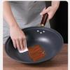 ZISIZ 32cm Universal Refined Iron Wok with Lid