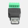 Typ 5-Pin USB-Stecker Stecker/Buchse 5-Pin Schraubklemme Hochwertiger USB-Anschluss Für Computer