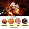 5/10/12pcs Adjustable Telescopic Barbecue Forks Metal Skewers Roasting Stick Suitable for Eating BBQ Dinner Dessert