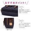 Creare Kiki Men's Shoulder Bag, Lightweight, Crossbody, Made in Japan, Made with Okayama Denim, Multi-functional Pocket Shoulder Bag, Toyooka Bag,