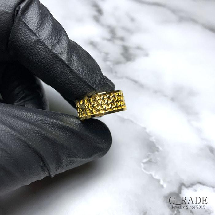 G_Rade Pattern Logo Ring Plating Ver No.1 (D Type)
