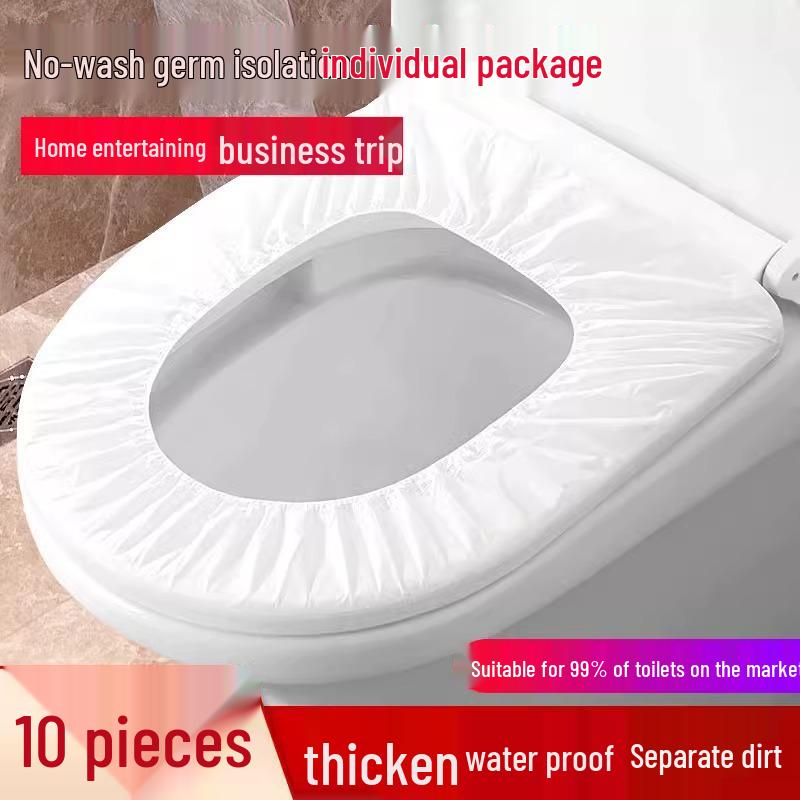 Thick Double-Layer Non-Woven Portable Disposable Toilet Seat Cover with Printed Design