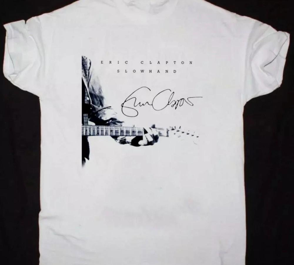 

Eric Clapton - Slowhand Signature White All Size S-5Xl Shirt Unisex T-Shirt L