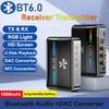 Bluetooth 6.0 Audio Adapter NFC Wireless Receiver Transmitter Coaxial Optical DAC Converter HiFi Music Player For TV Car Speaker
