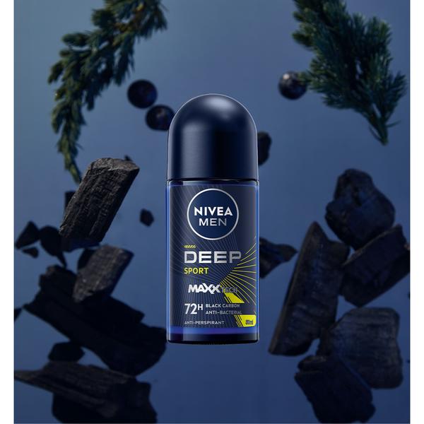 Nivea Men Deep Sport 72H Antiperspirant Roll-On Men's 50ml
