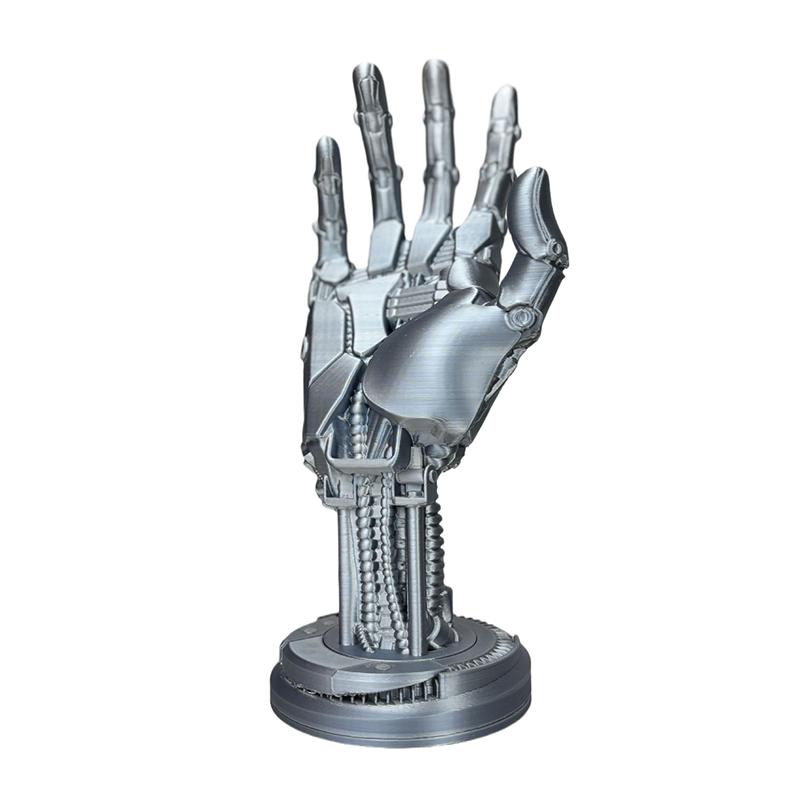 

Cyberpunk Robotic Arm Кронштейн із вбудованою ручкою Тримач ігрового контролера Підставка для навушників Креативна колекційна прикраса для робочого столу