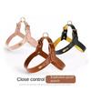 Leather Dog Hand Holding Rope Explosion-Proof Pet Harness Vest Outdoor Medium Large Dog Puppy Kitten Supplies Pets Accessories