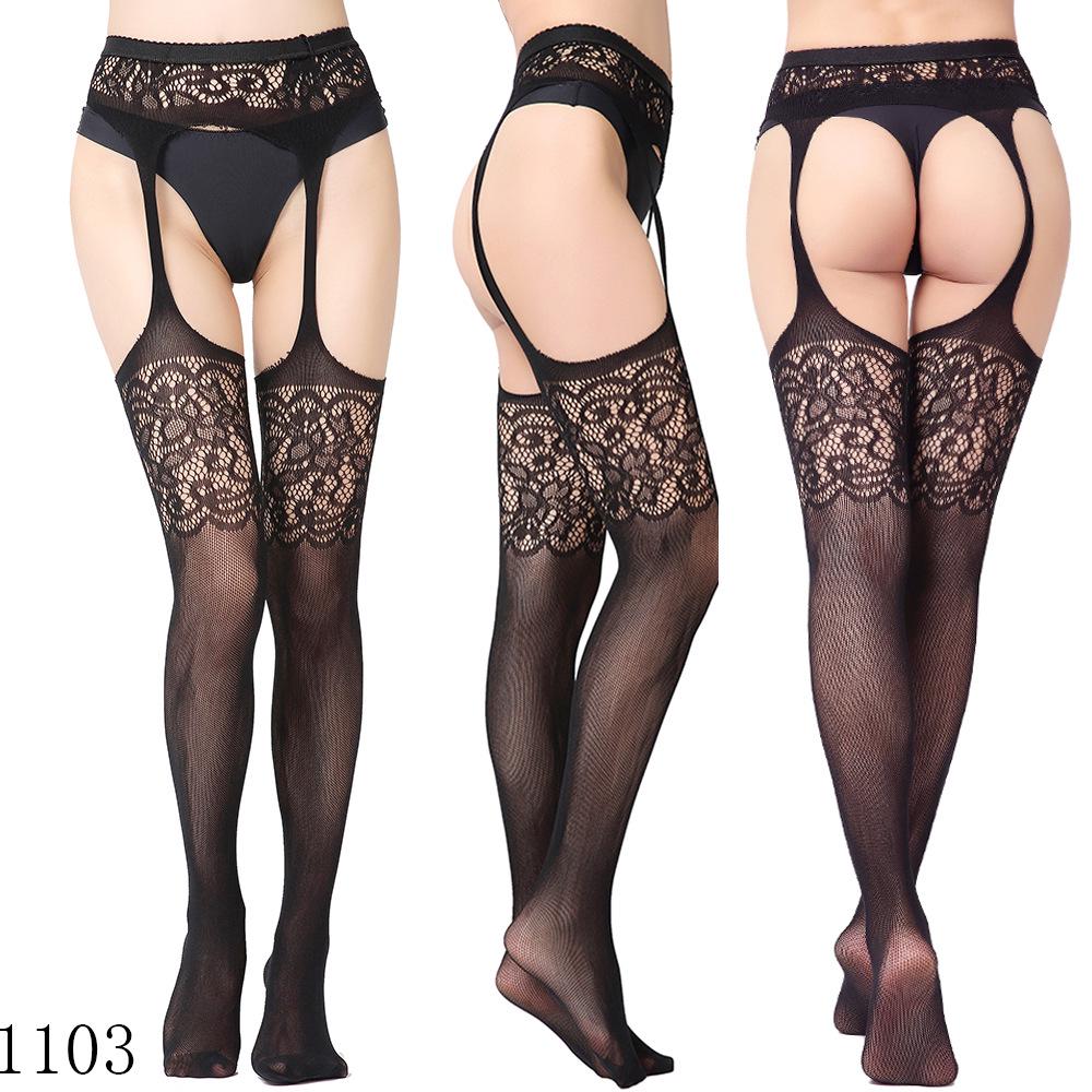 sexy lingerie sexy plus size garter sexy women's sex stockings suspender pantyhose