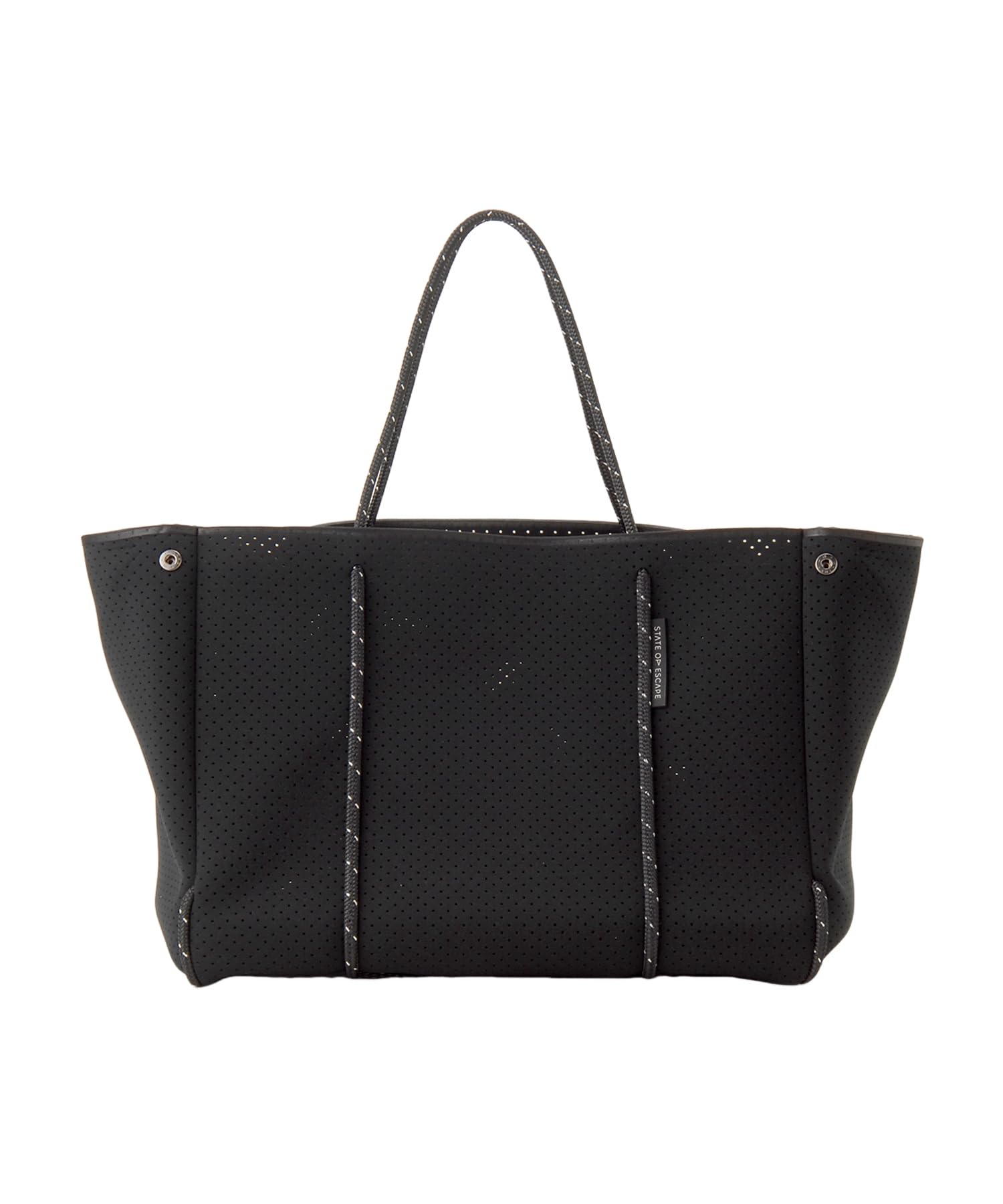 

State of Escape ESCAPE CARRYALL Tote HIGHLIGHT FLECK BLK Bag, Women s, [Used]
