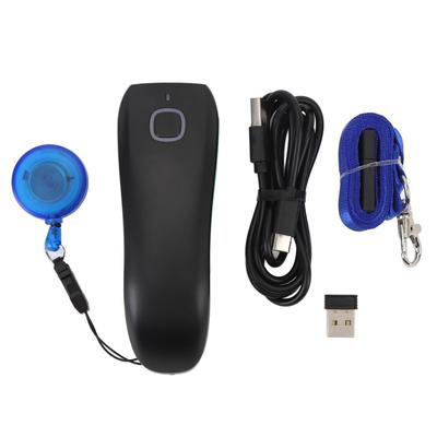 1D Barcode Scanner Wireless Portable Mini Handheld USB BT 2.4G 3 In 1 Small Pocket Bar Code Reader