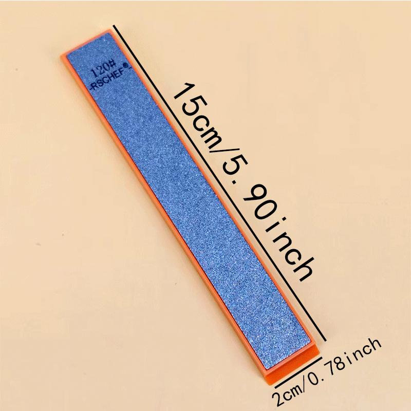 RSCHEF New Orange Base Diamond Whetstone for Knife Sharpener Sharpening Stone Diamond Whetstone Honing Stones Oil Stone SET