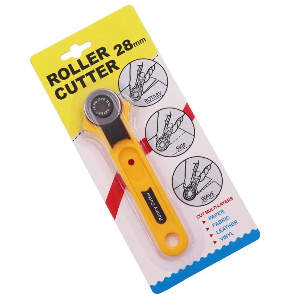28/45mm Rotary Cutter Blades Sewing Rotary Fabric Cutter for Patchwork Leather Quilting Sewing Arts DIY Craft Cutting Tools