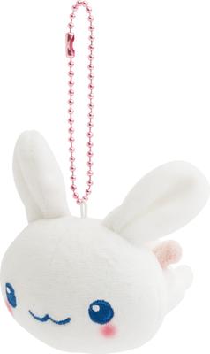 Universe Zutto Issho Plush Toy Twin Rabbit Angels Fuwa MV40801 H80 X W75 X D80mm San-X Fuwa-chan