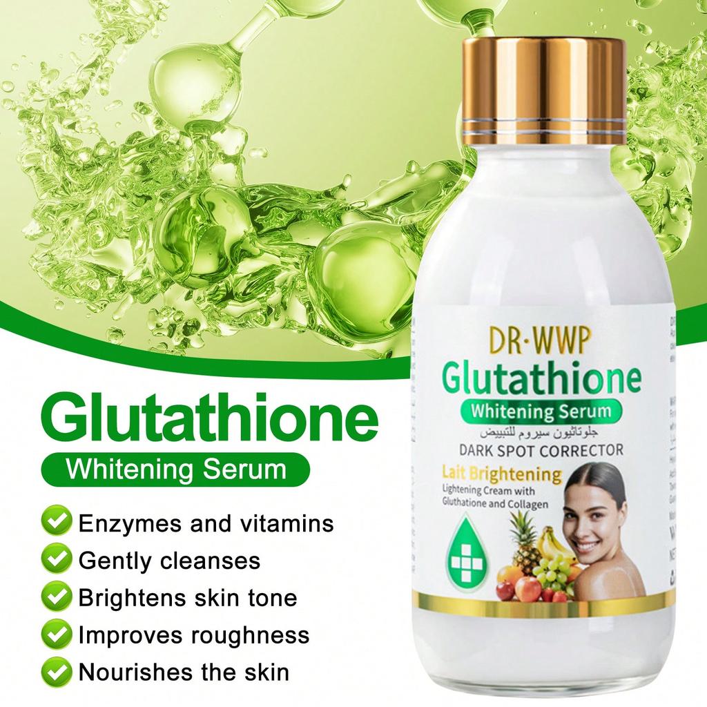 Arbutin Serum with Turmeric Extract Brightening Hydrating Facial Essence for Glowing Skin