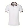 Nové pánske módne tričko s golierom, slim-fit, polokošeľa s krátkym rukávom, pánsky top