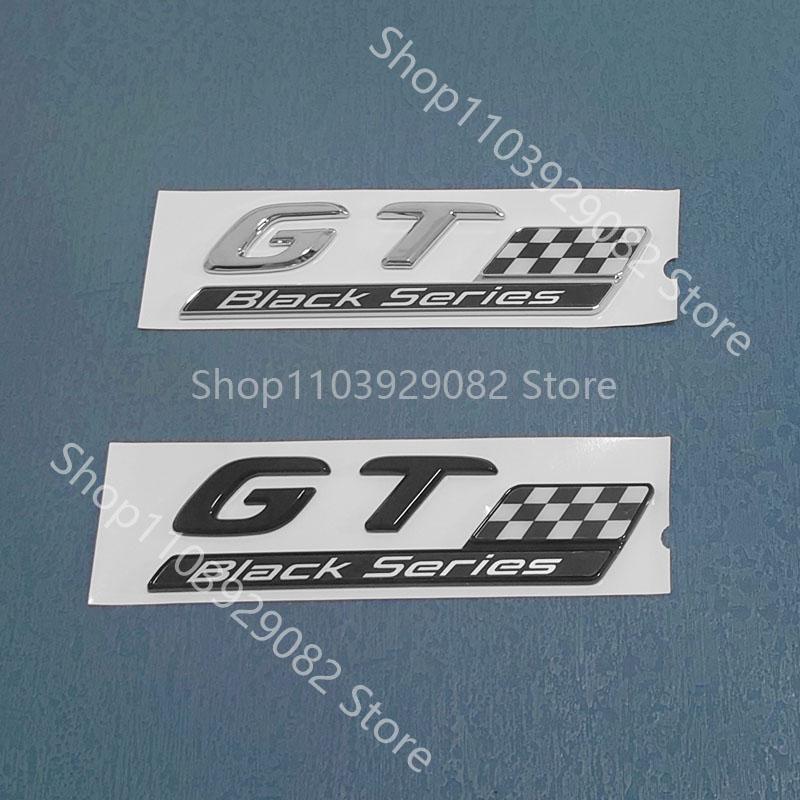 Car ABS GT Black Series Trunk Fender Logo Badge Emblem Decals Sticker For Mercedes Benz SLS AMG GT C63 CLK 63 SLK 55 SL 65