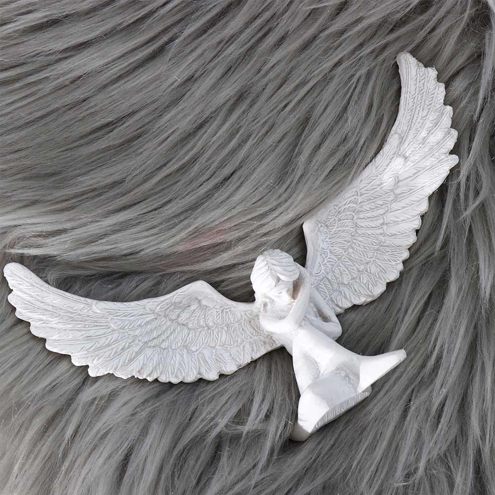 Angel No Odor Peaceful Prayer Resin Crafts Garden Ornaments Bookcase Figurine Angel Wing Statue