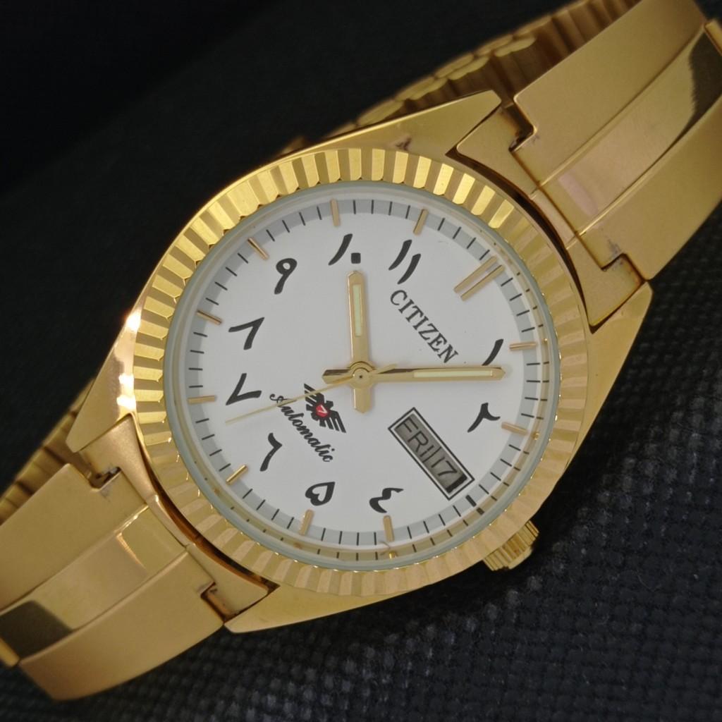 

ВОССТАНОВЛЕННЫЕ ВИНТАЖНЫЕ CITIZEN AUTO 8200 ЯПОНИЯ МУЖСКИЕ D/D АРАБСКИЕ ЧАСЫ 568b-a300834-9 SKU568b-a300834