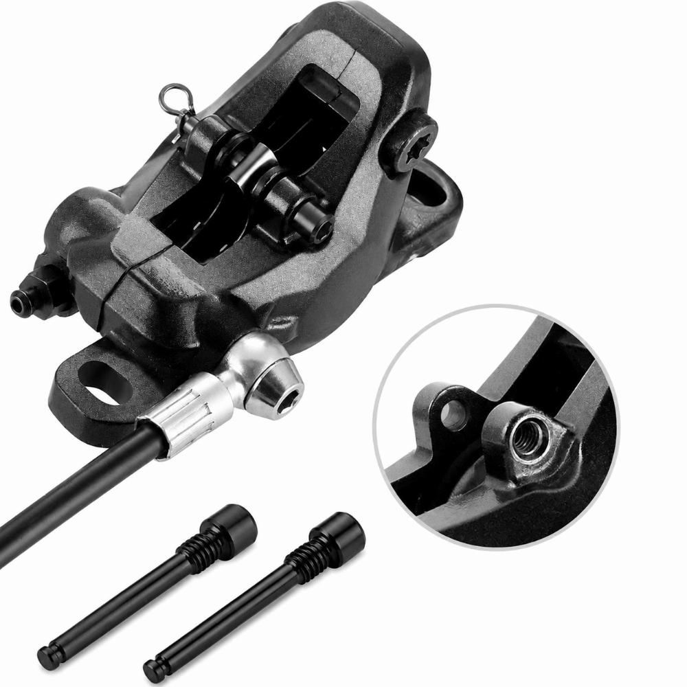 2 Sets Titanium Alloy Disc Brake Caliper Bolts 31mm Length Brake Caliper Screws  for Road Bicycle