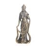 1Pc New Collectable Chinese Style Brass Carved Kwan-yin Guan Yin Buddha Exquisite Small Statues Home Decoration Knickknacks