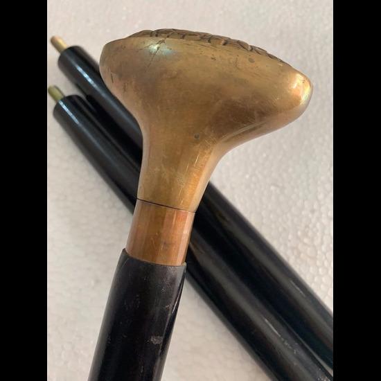 

Морская трость, винтажная дизайнерская ручка, деревянная трость для ходьбы, ручная работа