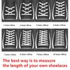 Burst Texture Sneakers Shoelaces Men's Women's Casual Laces Sneakers Fashion Running Rope Laces 120/140/160 CM Shoes Accessories