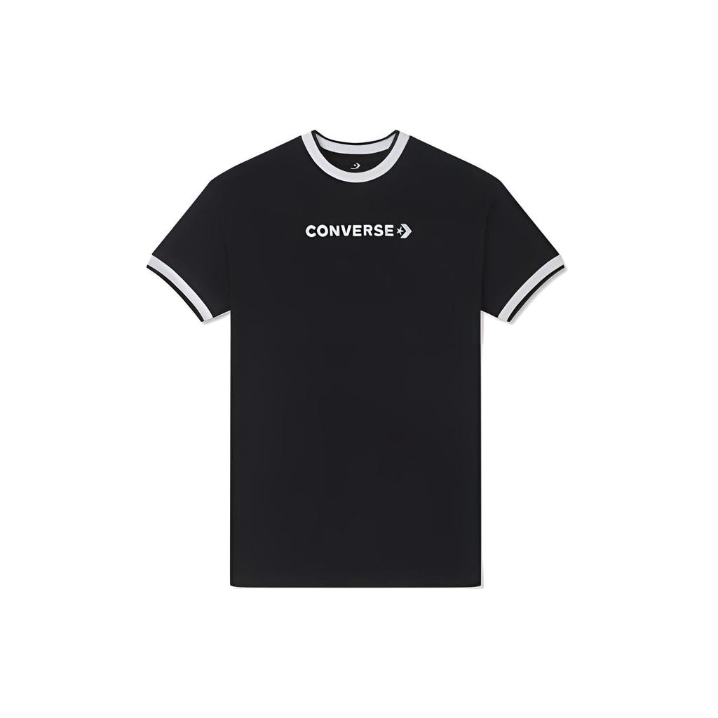 Converse Short Sleeved Dress Women's Black 10024783-A01