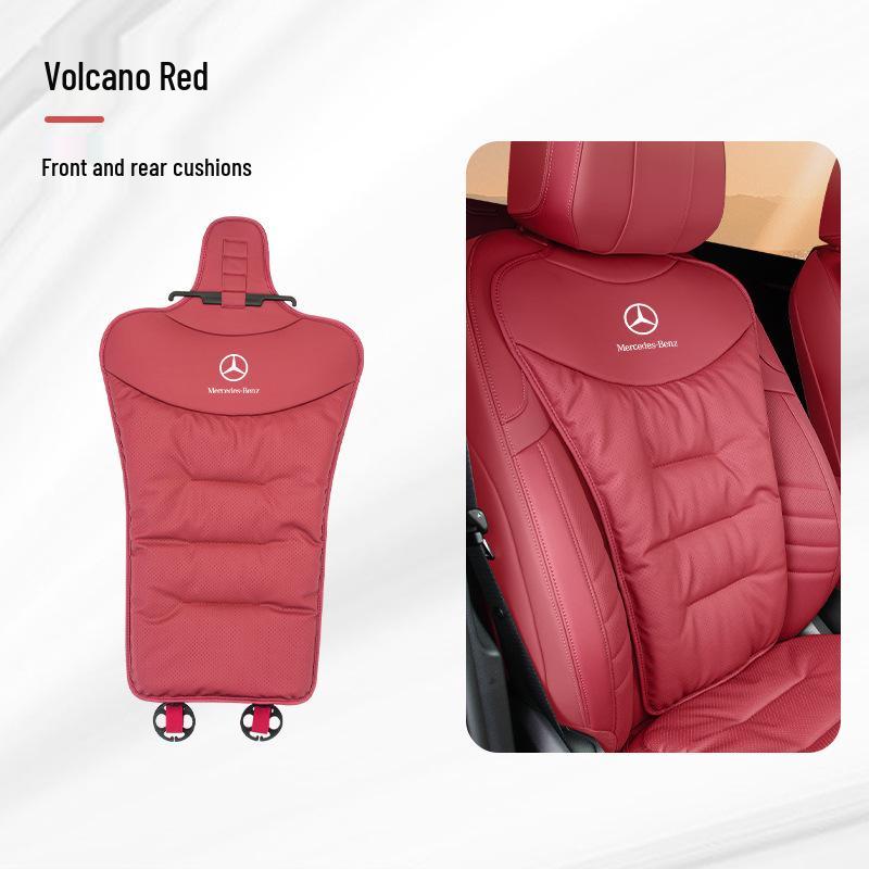 Cuscino per Sedile e Schienale Mercedes-Benz - Universale per Classe C, GLC300L, GLE, Classe E, Classe S, Tutte le Stagioni