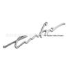Personalized Metal Turbocharger Sports Emblem Car Sticker
