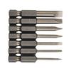 2.0 Screwdriver Bit 2.5 3.0 4.0 6.0 6.35mm Shank 7PCS