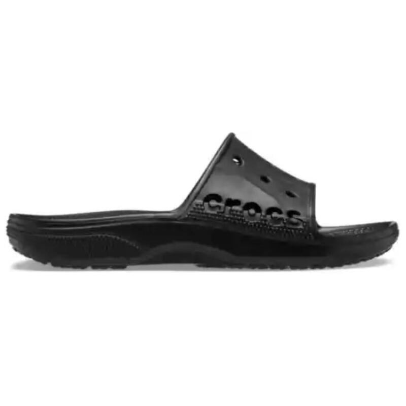 Crocs Baya 2 Comfortable and versatile anti-abrasion slippers unisex black