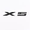 Compatible BMW X1, X3, X5, X6, X6 GT Emblem Badge for Modified Car Rear Trunk.