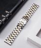 BINLUN Stainless Steel Watch Band, Replacement Watch Strap, Highly Durable, Rust-Resistant, Skin-Friendly, Quick-Release Mesh Design, Unisex, Adjustme