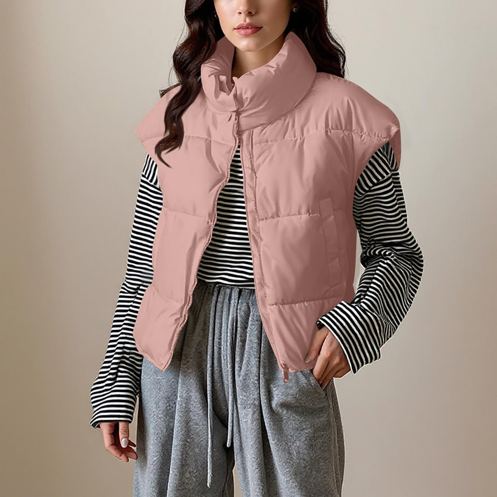 

Women‘s Cardigan Sweaters Long Sleeve Casual Lightweight Button Down V-Neck Fall Clothes M розовый