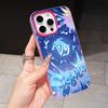 Game GI Mualani Jelly Double layer Rose Red Mobile Phone Case for iPhone 17 16 15 14 13 12 11 Air Pro Max Plus Protective