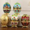 European Style Automatic Toothpick Box Fashion Metal Vintage Toothpick Holder Toothpick Dispenser Box Home Decoration New Design