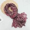 Eleganter Langer Schal Büro Damen Accessoire Knitteriger Schulterwickel Für Übergangswetter Mode Styling Accessoires