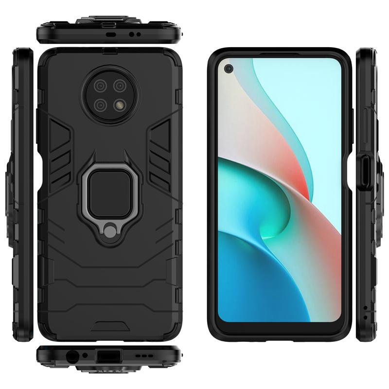 For Xiaomi Redmi Note 9T 5G Case Armor PC Magnetic Suction Stand Full Cover For Redmi Note 9T Case For Redmi Note 11 Pro Plus 5G