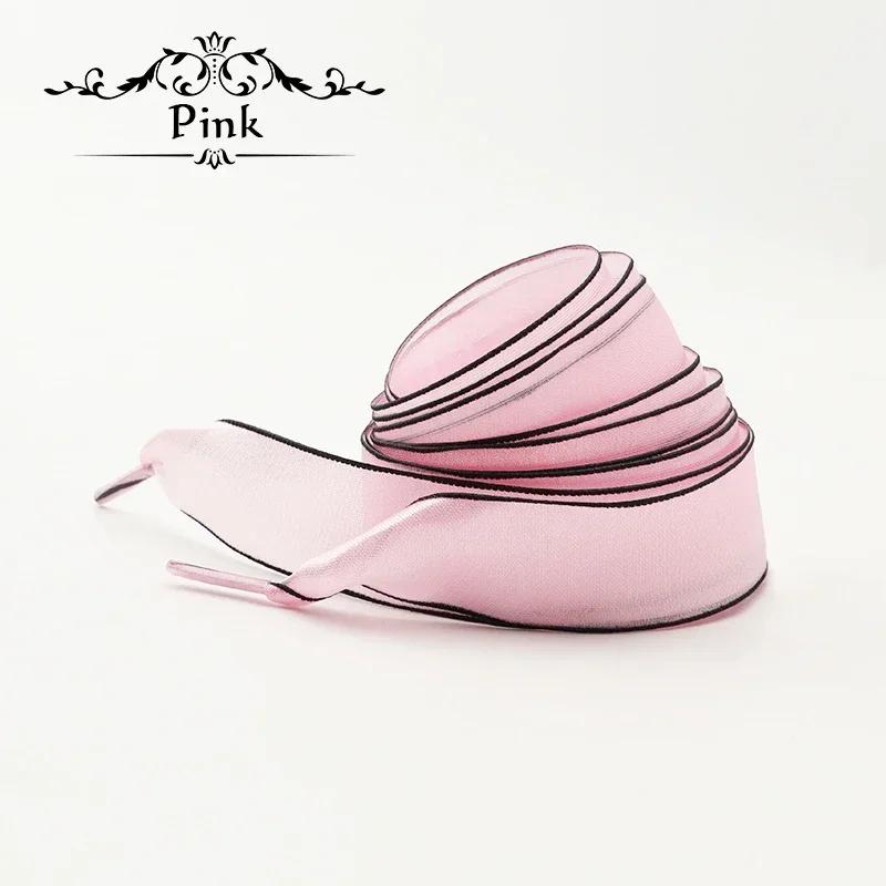 Love Flower Shoe Laces Polka Dot Ribbon Women Shoelaces for Sneakers Flat Sike Long Laces 80/100/120/140CM Shoe Accessories