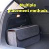 Large Car Trunk Organizer Soft Felt Storage Box Boot Storage Bag Auto Storage Tool Accessories